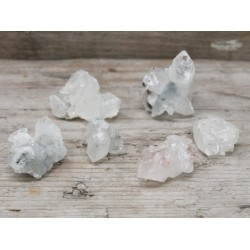 Grappes d’apophyllite blanche 20-30mm