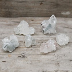 Clusters of White Apophyllite 20-30mm