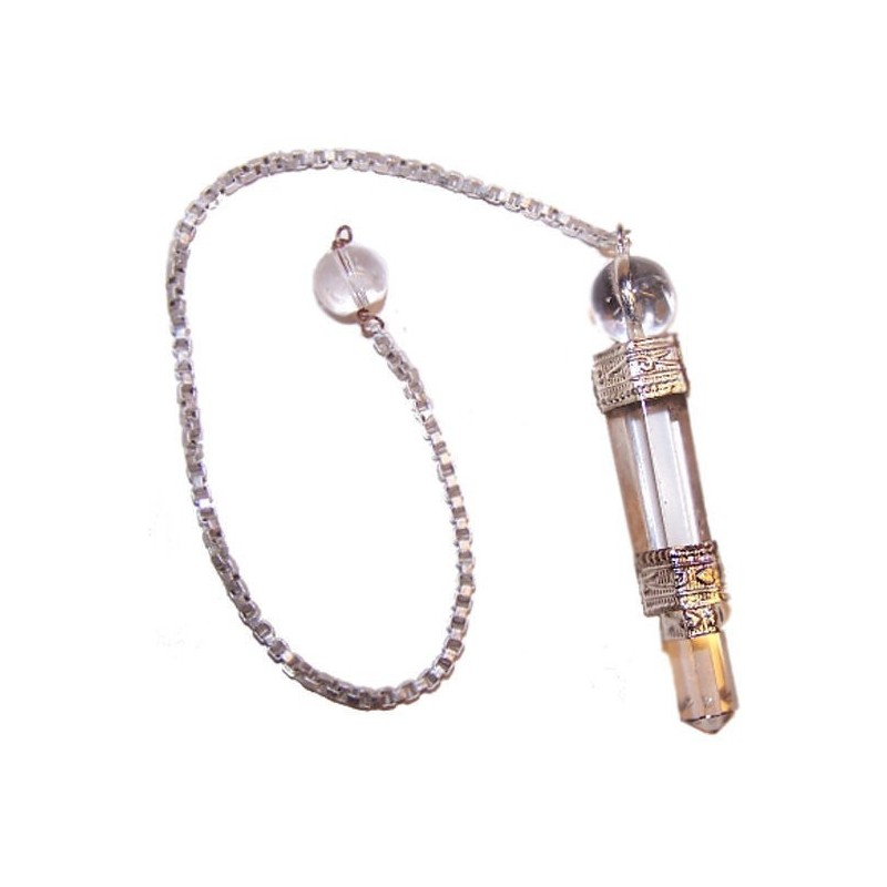 Special Pendulums - Rock Quartz 3 Parts Magic-SPECIAL MAGIC PENDULUMS-HOSTENATURA