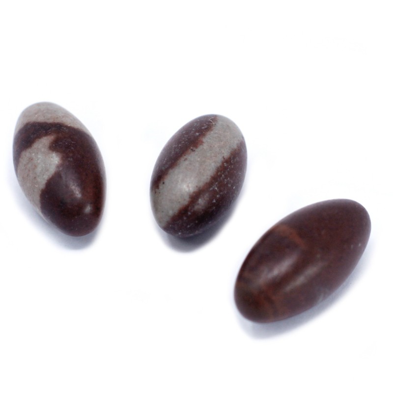 One Inch Lingam - 3 Stones-SHIVA LINGAM STONES-HOSTENATURA