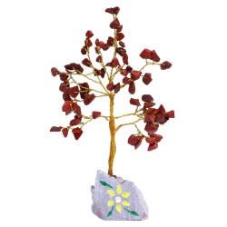 Red Jasper - 80 Stone Indian Gem Tree