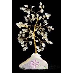 Crystal Quartz - 80 Stone Indian Gem Tree