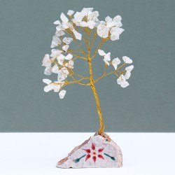 Crystal Quartz - 80 Stone Indian Gem Tree