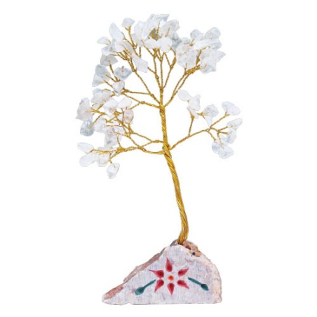 Crystal Quartz - 80 Stone Indian Gem Tree