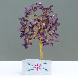 Amethist-320 stenen Indiase edelsteenboom