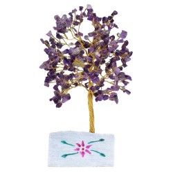 Amethyst- 320 Stone Indian Gem Tree