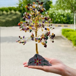 Multi-gem - 320 Stone Indian Gem Tree