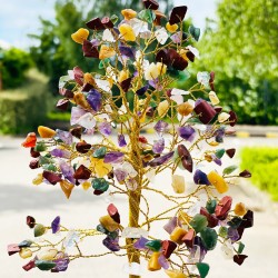 Multi-gem - 320 Stone Indian Gem Tree