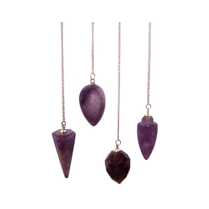 Magic Pendulums - Amethyst-SPECIAL MAGIC PENDULUMS-HOSTENATURA