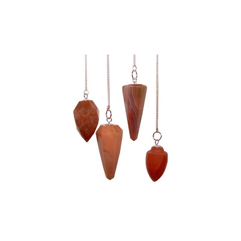 Magic Pendulums - Carnelian-SPECIAL MAGIC PENDULUMS-HOSTENATURA