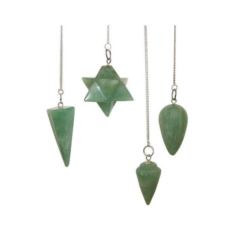 Magic Pendulums - Green Aventurine-SPECIAL MAGIC PENDULUMS-HOSTENATURA