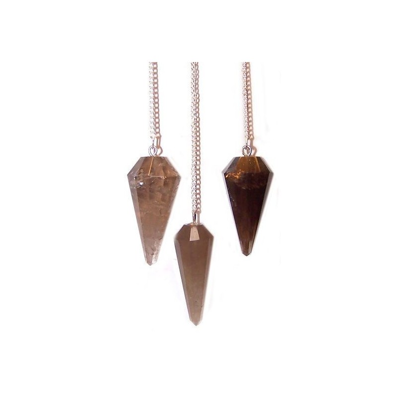 Magic Pendulums - Smoky Quartz-SPECIAL MAGIC PENDULUMS-HOSTENATURA