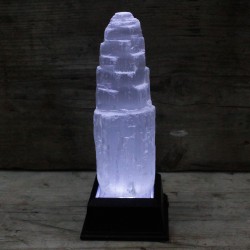 Natural Selenite Tower - 15 cm