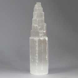 Natural Selenite Tower - 20 cm