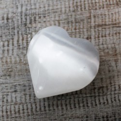 Cuore di selenite - 5-6 cm