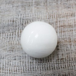 Sfera di selenite - 5-6 cm