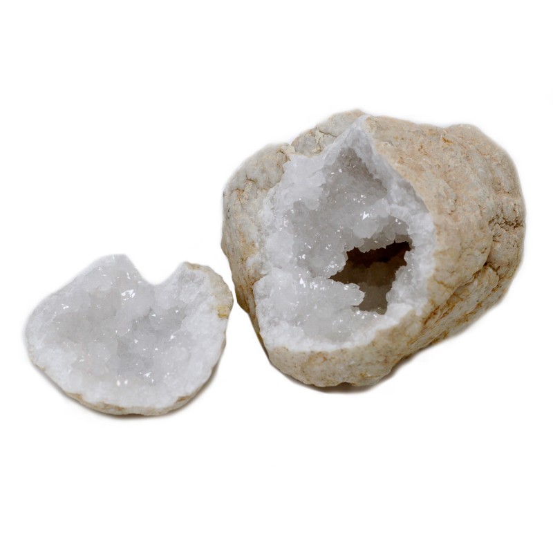 Calcite Geodes - 15-18 cm-CALCITE GEODE STONES-HOSTENATURA