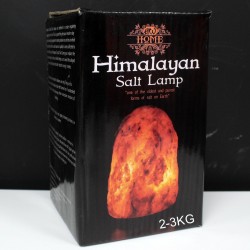 Himalaiako gatz naturalaren lanpara 2-3kg 19.5cm