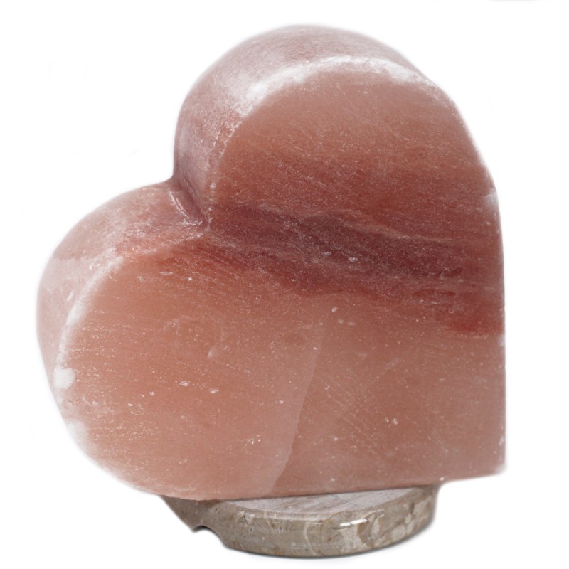 Salt Lamp - Heart-HIMALAYAN SALT LAMPS-HOSTENATURA