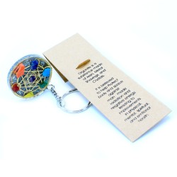 Orgonite Power Keychain - 7 Chakras