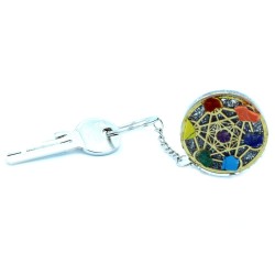 Orgonite Power Keychain - 7 Chakras