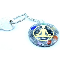 Orgonite Power Keychain - Buda 7 Chakras