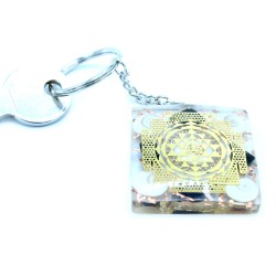 Orgonite Power Keychain - Tourmaline Home Protector