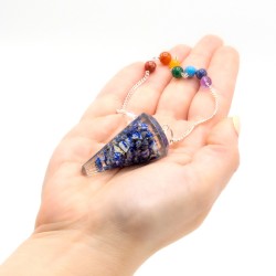 Orgonit Power Chakra Pendel - Lapis