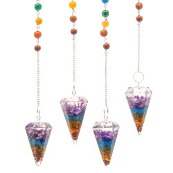 Orgonite Power Chakra Pendulum - Chakra