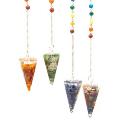 Orgonite Power Chakra Pendulum - Buda