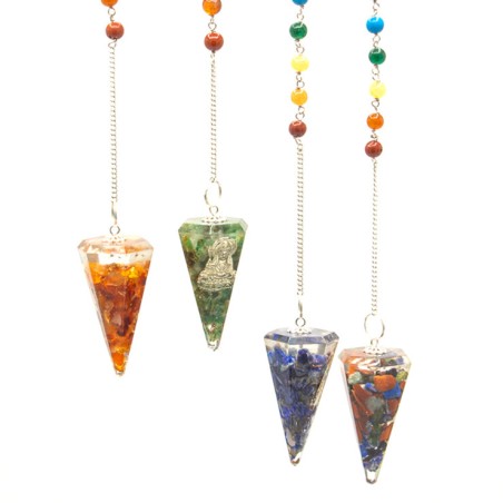 Orgonit Kraft Chakra Pendel - Buddha