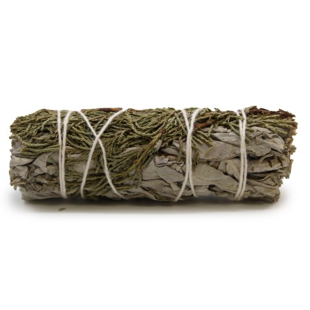 Fascio di Erba - Salvia Bianca e Ginepro 10cm