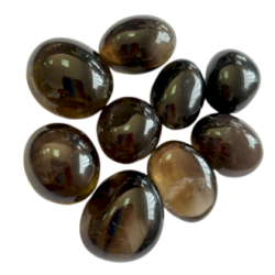 L Tumble Stones - Smoky Quartz - 24 unitate