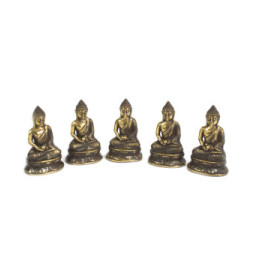 Mini Buda sentado meditando
