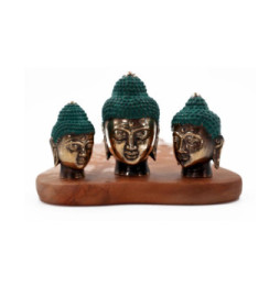 Juego de 3 - Cabezas de Buda (varios tamaños)