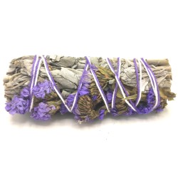 Purple Sage Smudge Bundle Made in Mexico - Paquet d’herbe 10cm