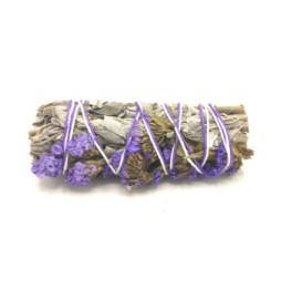 Bundle of Purple Smudge Sage Made in Mexico - Bundle of Herb 10cm