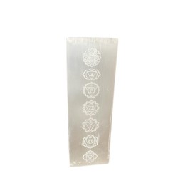 Candeeiro Bloco Selenite 25cm - Candeeiro Chakra