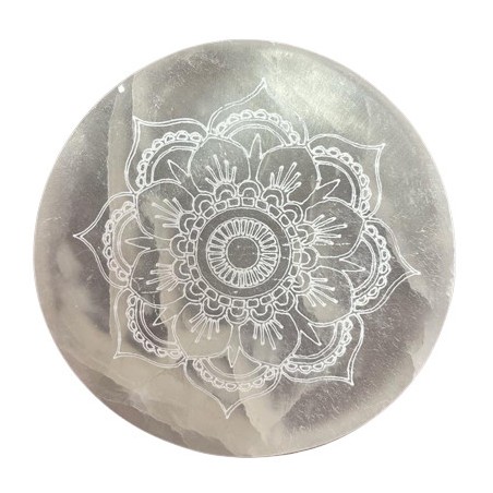 Placa de Carregamento Pequena 8cm - Design Mandala