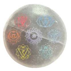 Piatto Di Ricarica Medio 10cm - Design Chakra (col)