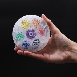 Piatto Di Ricarica Medio 10cm - Design Chakra (col)