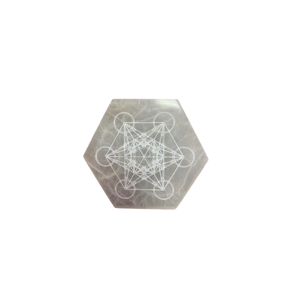 Placa de Carga Hexagonal 18cm - Dirección y Decisión