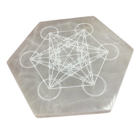 Placa de Carga Hexagonal 18cm - Dirección y Decisión