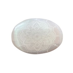 Selenite Palm Harria - Mandala grabatua