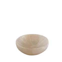 Round selenite bowl - 10cm