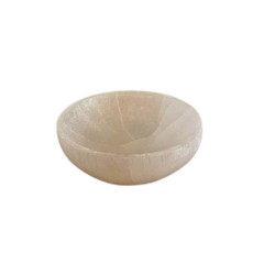 Round selenite bowl - 10cm