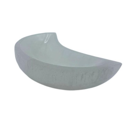 Bol lunar din selenit - 10cm