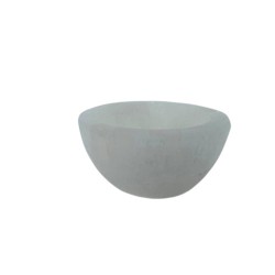 Round selenite bowl - 6cm