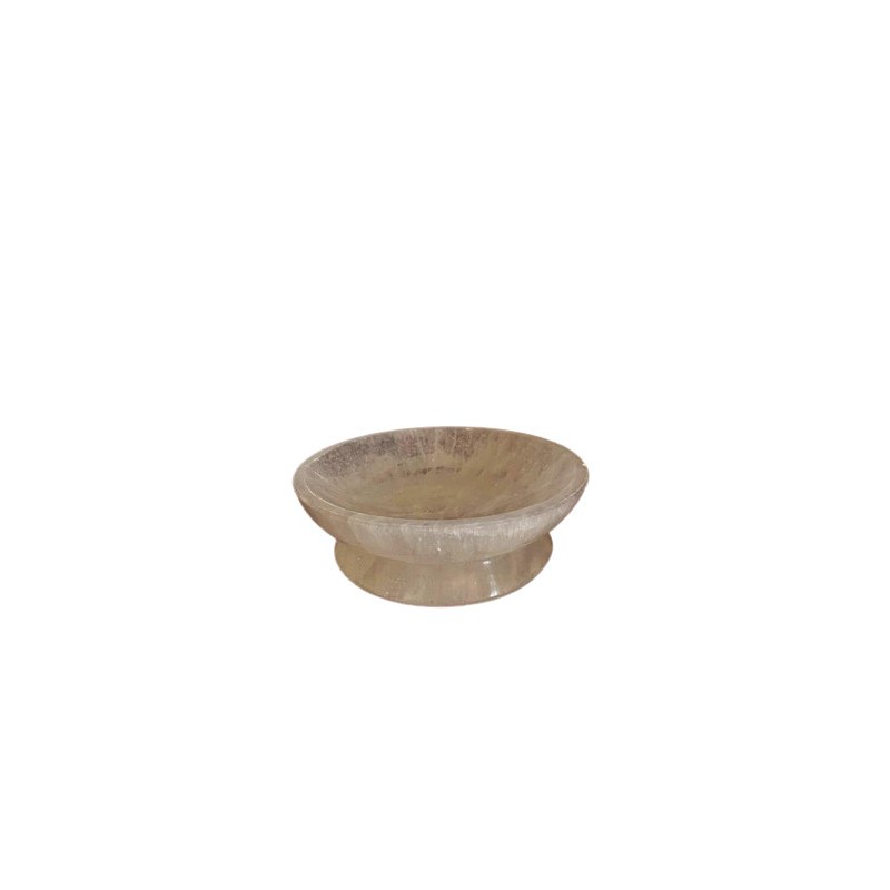 Selenite ritual bowl - 15cm-SELENITE BOWLS-HOSTENATURA