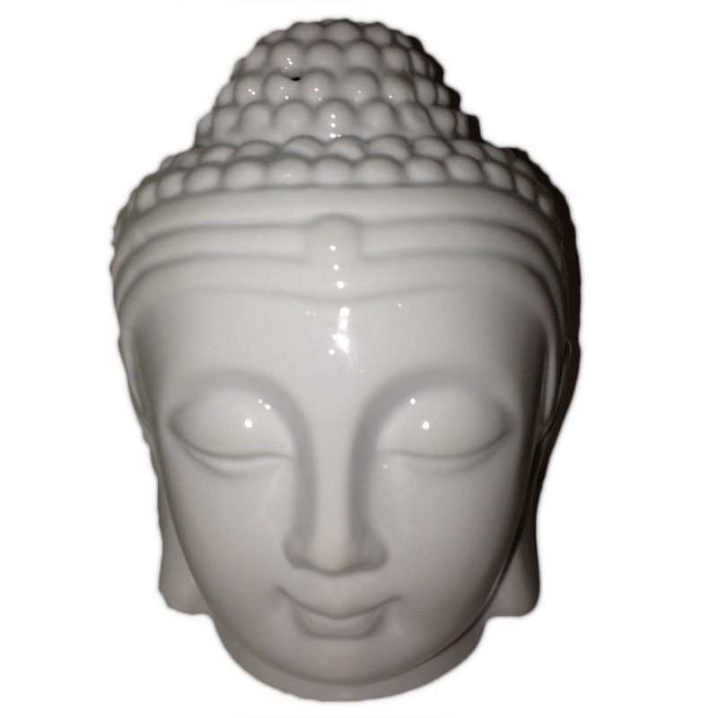 Fragrance Burner - White Buddha-BASIC OIL BURNERS-HOSTENATURA